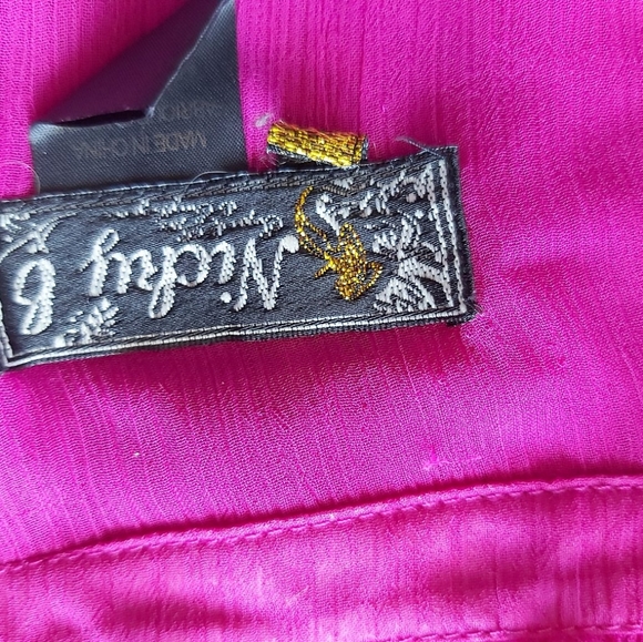 Nicky B bright pink blouse/ B3 - Picture 6 of 6